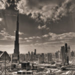 Burj Al Khalifa BW — Dubai